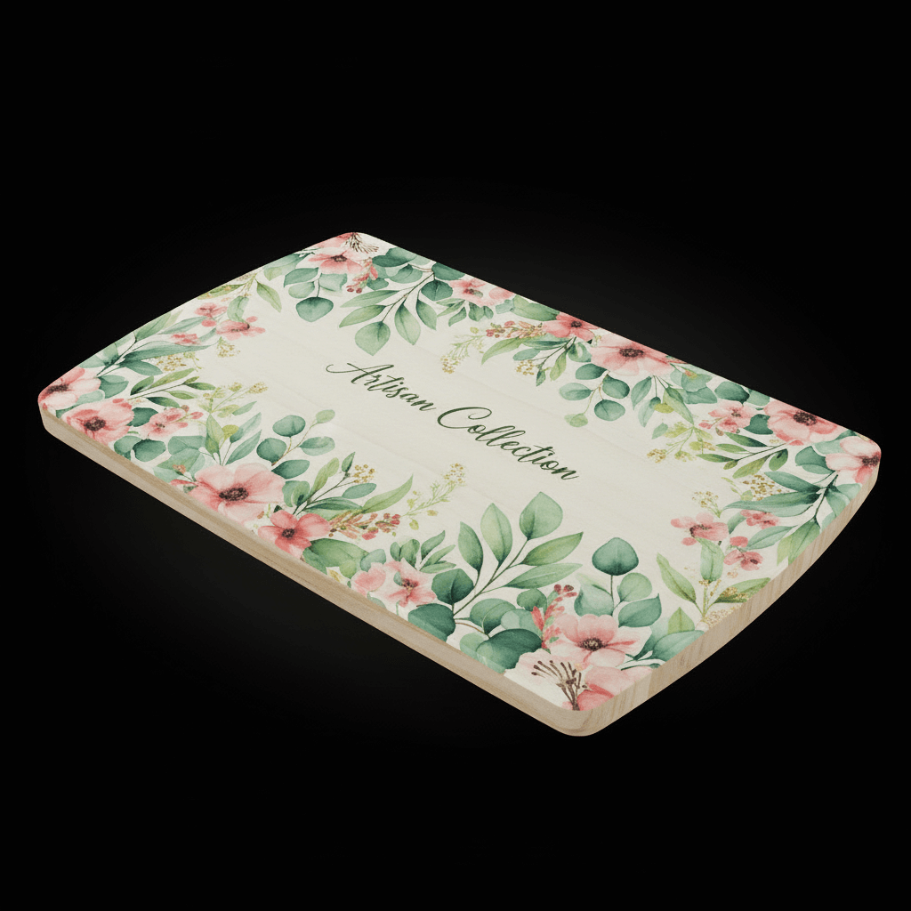 Personalized wood cutting board Premium wood cutting board Rectangle - Hadi Craft