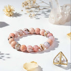 Peruvian pink opal healing bracelet The Peruvian Pink Opal Bracelet - Hadi Craft