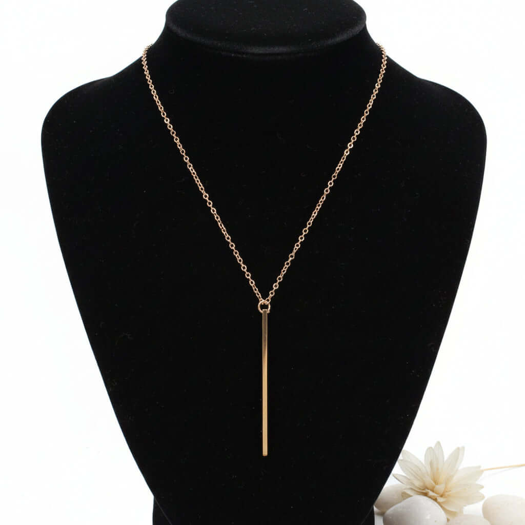 Plated gold chain mens Unisex Alloy Pendant Jewelry, Gold & Silver - Hadi Craft