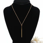 Plated gold chain mens Unisex Alloy Pendant Jewelry, Gold & Silver - Hadi Craft