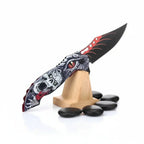 Portable Folding Knife For Camping, Hunting, Fishing, Hiking. With Broken Glass Function - Hadi Craft