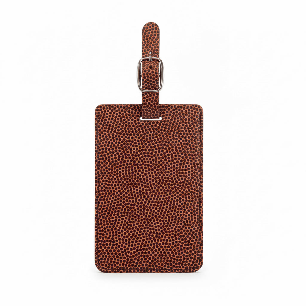 Premium Laserable Leatherette Luggage Tag, Size 4¼" x 2¾" - Hadi Craft
