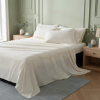 Queen 7 piece comforter set, Stylish solid geometry Comforter & Sheet - Hadi Craft