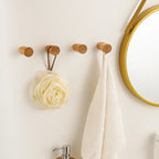 Rustic wooden wall hooks Heavy Duty Coat &amp; Hat Hanger - Hadi Craft