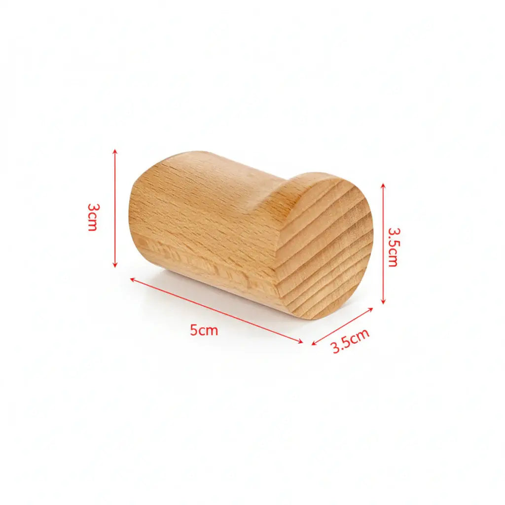 Rustic wooden wall hooks Heavy Duty Coat &amp; Hat Hanger - Hadi Craft