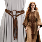 Stylish Viking rope belt costume showcasing unique design and charm.
