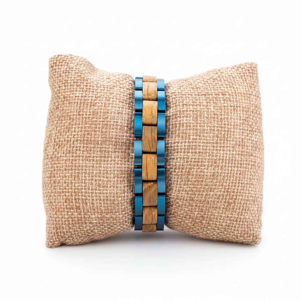 Custom wooden couple bracelet Free Customize Bangle with Gift Box