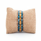 Custom wooden couple bracelet Free Customize Bangle with Gift Box