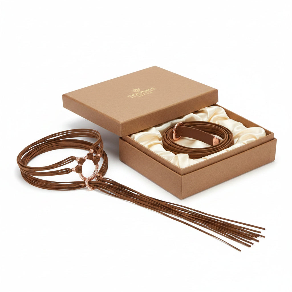 Medieval Viking Rope Belt – Troll Cross Costume Belt for Women