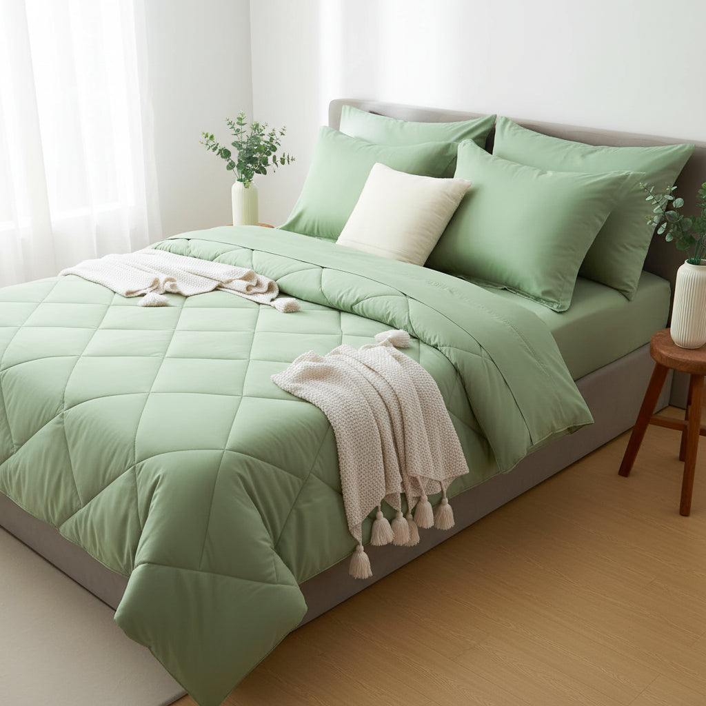 Comforter Set – 5/7 Pieces Bedding Set Sheets, Pillowcases & PillowShams