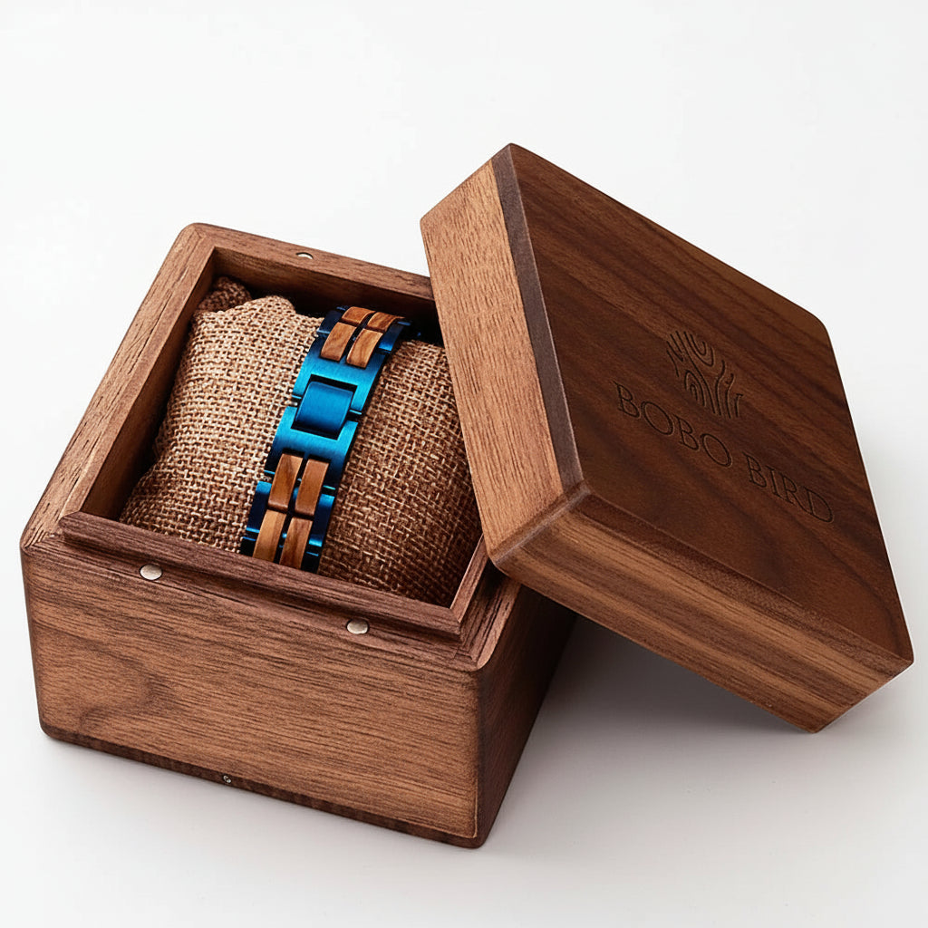 custom engraved wood bracelet Couple wooden Engraved Personalized Gift