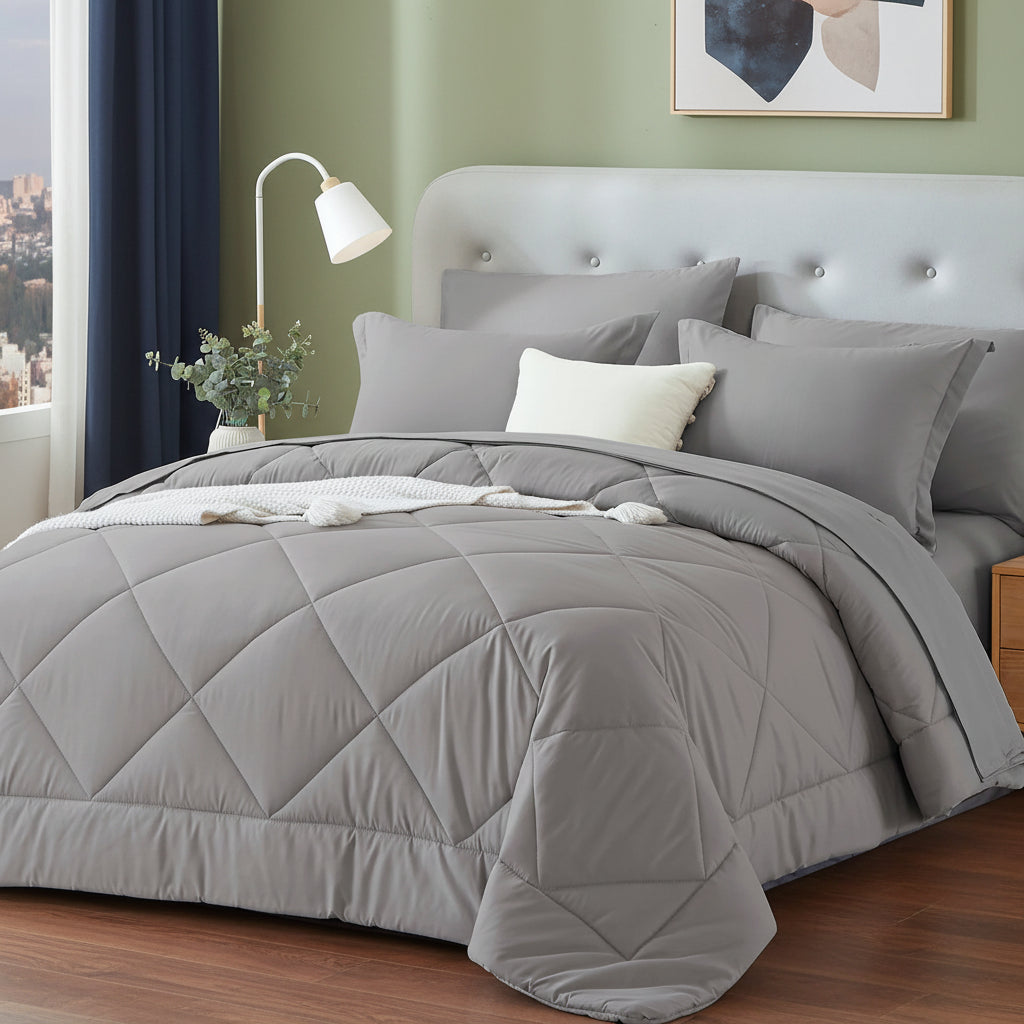 Comforter Set – 5/7 Pieces Bedding Set Sheets, Pillowcases & PillowShams