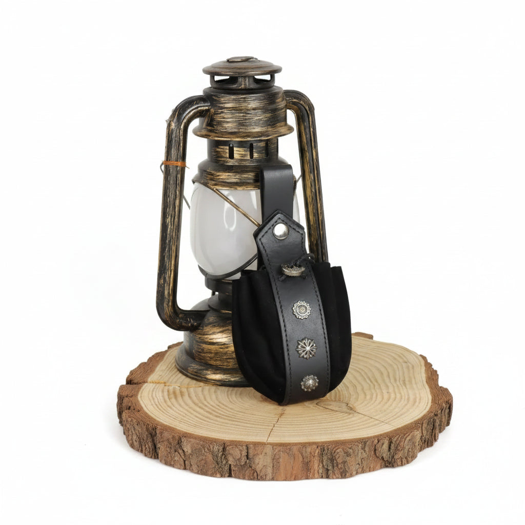 Viking Medieval Belt Pouch Retro Waist Bag Faux Leather Coin Purse Hanging Belt Bag for Men Women