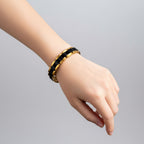 Wooden Men's Link Bracelet Fashion Stainless Steel Charm Man Bracelets