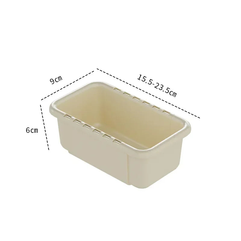 Scalable Partition Storage Box Household Kitchen Utensil Drawer Storage Box Multifunctional Sock and Underwear Storage Box - Hadi Craft