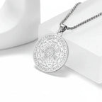 Seal of Solomon protection pendant Seven Archangels Amulet Necklace - Hadi Craft