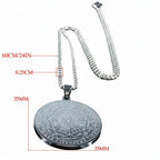 Seal of Solomon protection pendant Seven Archangels Amulet Necklace - Hadi Craft