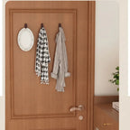 Self adhesive walnut wood wall hooks Mounted Hooks for Hanging Coat - Hadi Craft