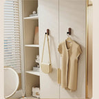 Self adhesive walnut wood wall hooks Mounted Hooks for Hanging Coat - Hadi Craft