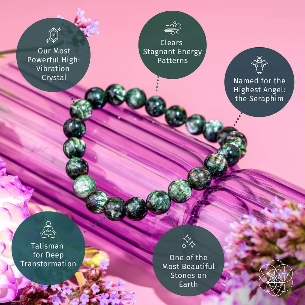 Seraphinite transformation bracelet of Transformation - Hadi Craft