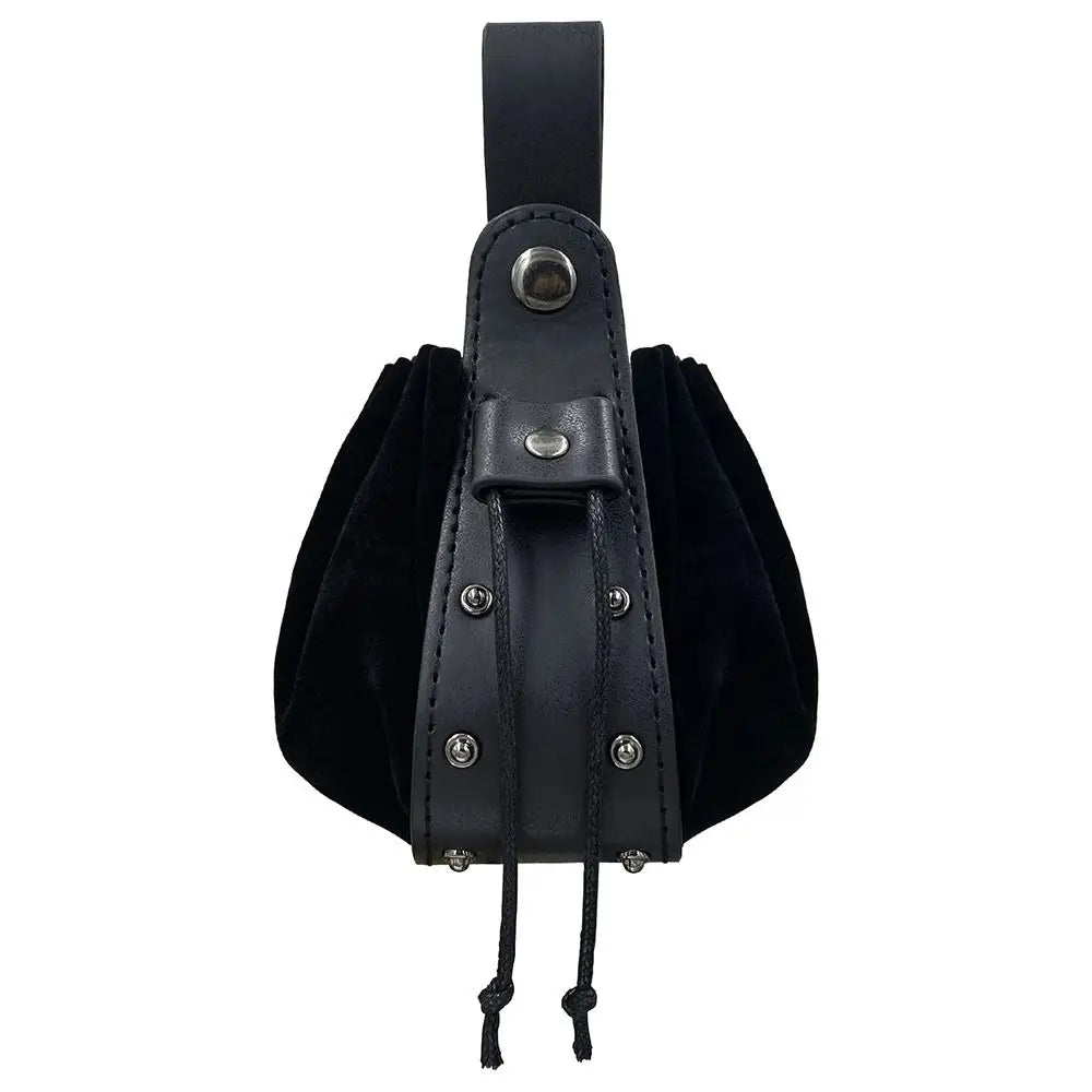 Viking Belt Pouch – Medieval Drawstring Fanny Pack & Vintage Coin Purse