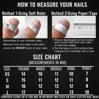 Silver Aurora Long Stiletto Press On Nails Punk Style - Hadi Craft