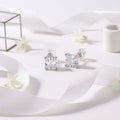 Square Moissanite Necklace – 925 Sterling Silver Platinum Plated Pendant - Hadi Craft