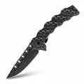 Stainless Steel Folding Knife Portable Utility Knife for Camping - Hadi Craft