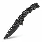 Stainless Steel Folding Knife Portable Utility Knife for Camping - Hadi Craft