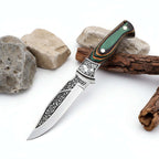 Stainless Steel Kitchen Knife – Portable Retro Meat & Utility Knife - Hadi Craft