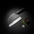 Stainless Steel Meat Cleaver Knife – Easy-Cut Bone & Poultry Knife - Hadi Craft
