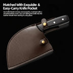 Stainless Steel Meat Cleaver Knife – Easy-Cut Bone & Poultry Knife - Hadi Craft