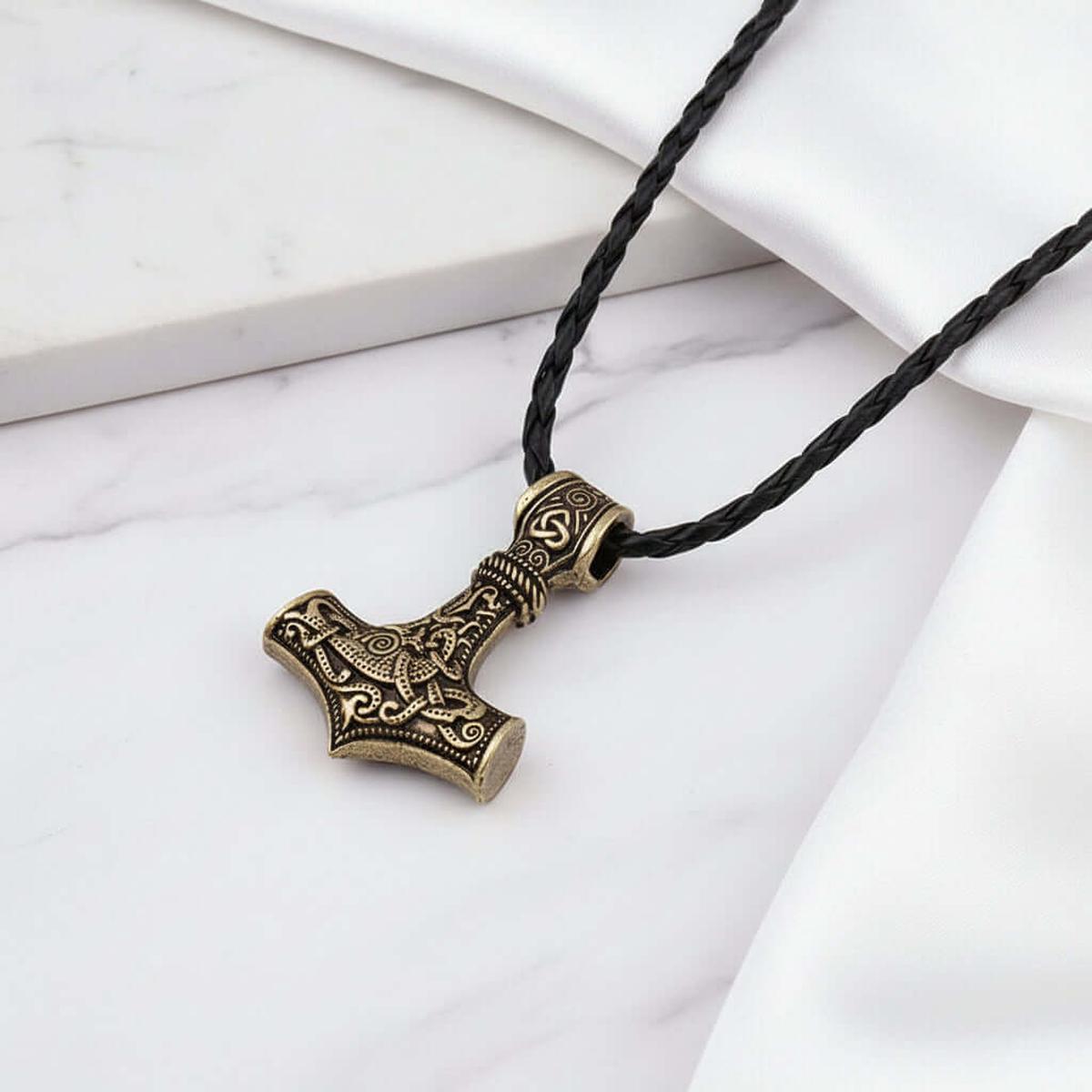 Stainless steel hammer Necklace for men - Hadi Craft