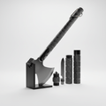 Stainless steel survival axe hammer | Camping, Rock Climbing - Hadi Craft