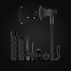Stainless steel survival axe hammer | Camping, Rock Climbing - Hadi Craft