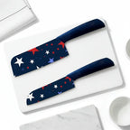 Star Printed Ceramic Kitchen Knife Set Dishwasher Safe Sharp Durable - Hadi Craft