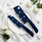 Star Printed Ceramic Kitchen Knife Set Dishwasher Safe Sharp Durable - Hadi Craft