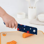 Star Printed Ceramic Kitchen Knife Set Dishwasher Safe Sharp Durable - Hadi Craft