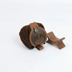 Steampunk Medieval Waist Bag PU Leather Fanny Pack Punk Belt Pouch Cosplay Utility Bag for Men - Hadi Craft