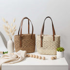 Straw Beach Bag For Women Handmade - Hadi Craft