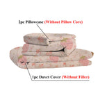 Strawberry Print Duvet Cover Set – Cute Soft Microfiber Bedding Set (Twin/Queen/King) - Hadi Craft