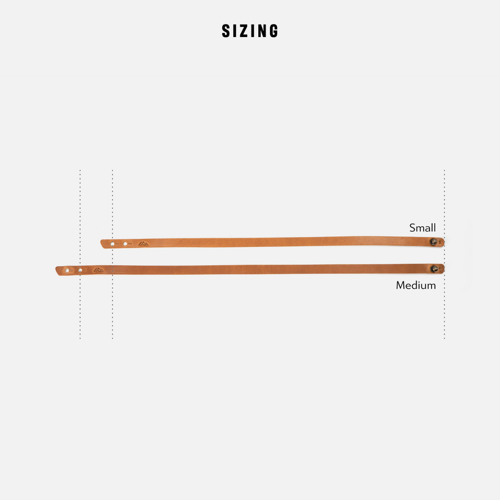 Teton Wrap Leather Bracelet | Unisex Full Grain Leather Bracelet | Minimalist Everyday Accessory