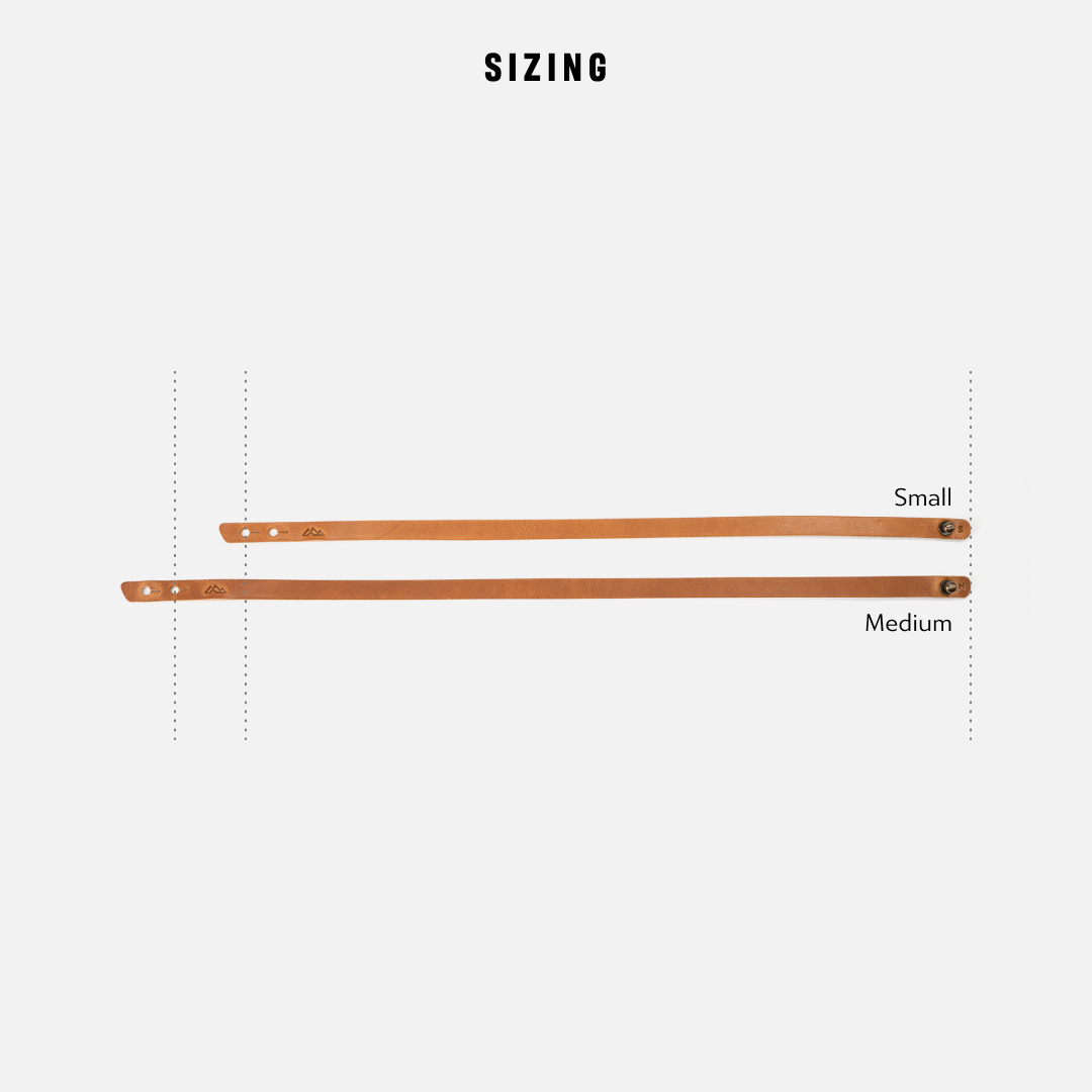 Teton Wrap Leather Bracelet | Unisex Full Grain Leather Bracelet | Minimalist Everyday Accessory