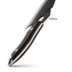 Tactical kitchen knife with steel forging - Hadi Craft