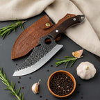 Tactical kitchen knife with steel forging - Hadi Craft