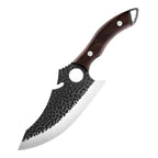 Tactical kitchen knife with steel forging - Hadi Craft