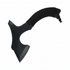 Tactical stainless steel axe reinforced striker tip at the back - Hadi Craft