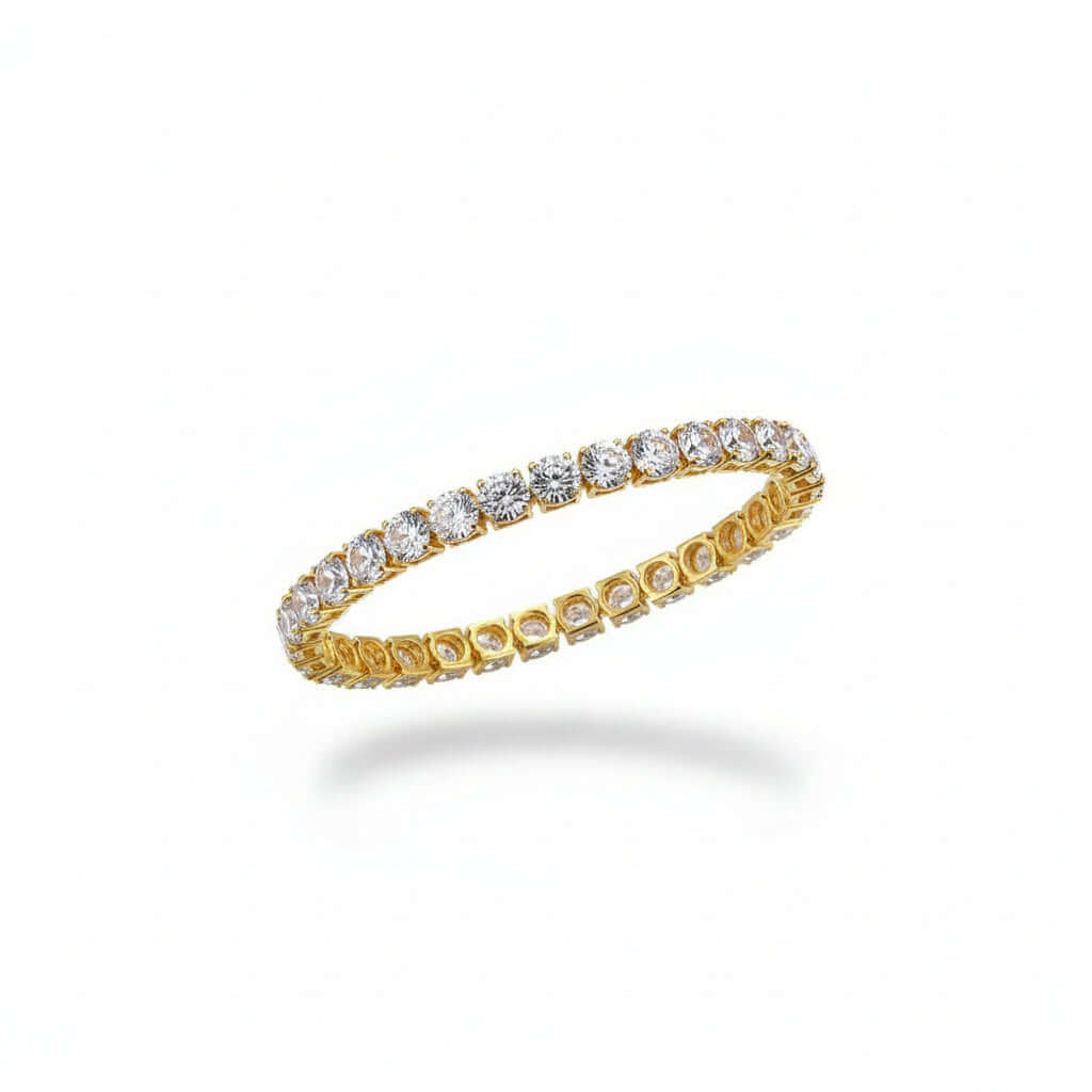 Tennis Chain Zircon Bracelet Fashion Brand Hip Hop - Hadi Craft