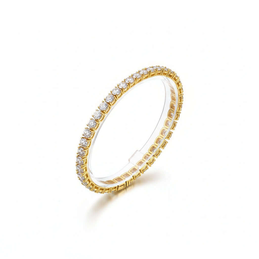 Tennis Chain Zircon Bracelet Fashion Brand Hip Hop - Hadi Craft