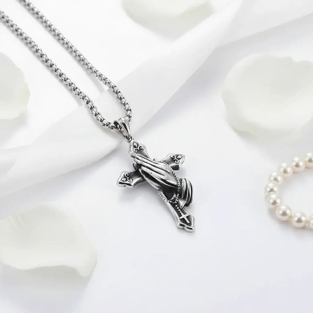 Thor's Hammer necklace Necklace Viking Amulet Stainless Steel Pendant - Hadi Craft